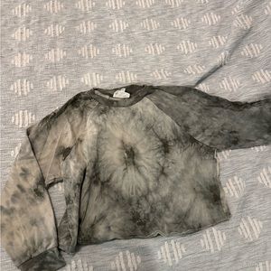 Olive+oak slightly cropped crew neck